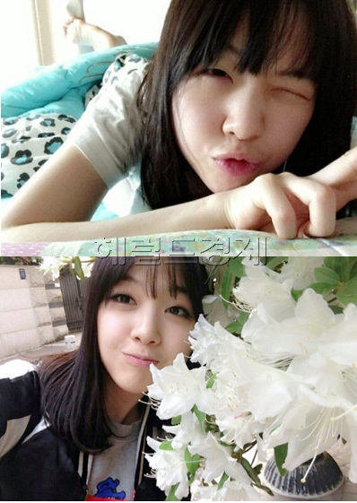 민아(방민아/가수/걸스데이)
민아는 12일 자신의 트위터에 “굿모닝. 이렇게 문자를 보내”라는 글과 함께 한 장의 사진을 게재했다.