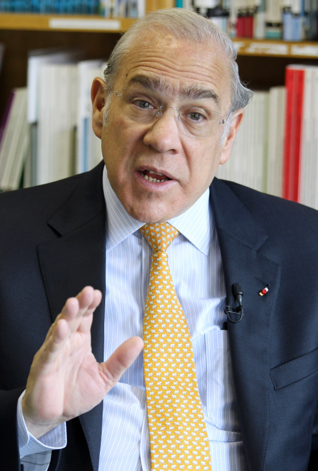 OECD Secretary-General Angel Gurria.   Bloomberg