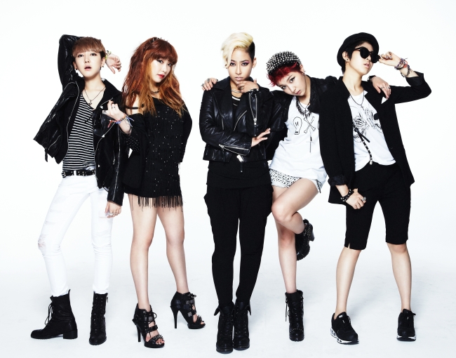 Girl group Global Icon.   Simtong Entertainment