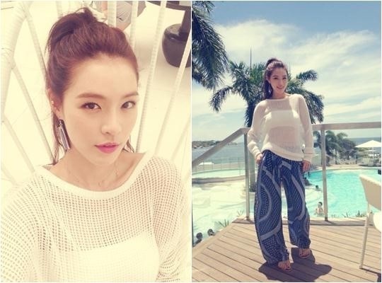 가희(박지영/가수)
가수 가희가 세부 인증샷을 공개했다.
