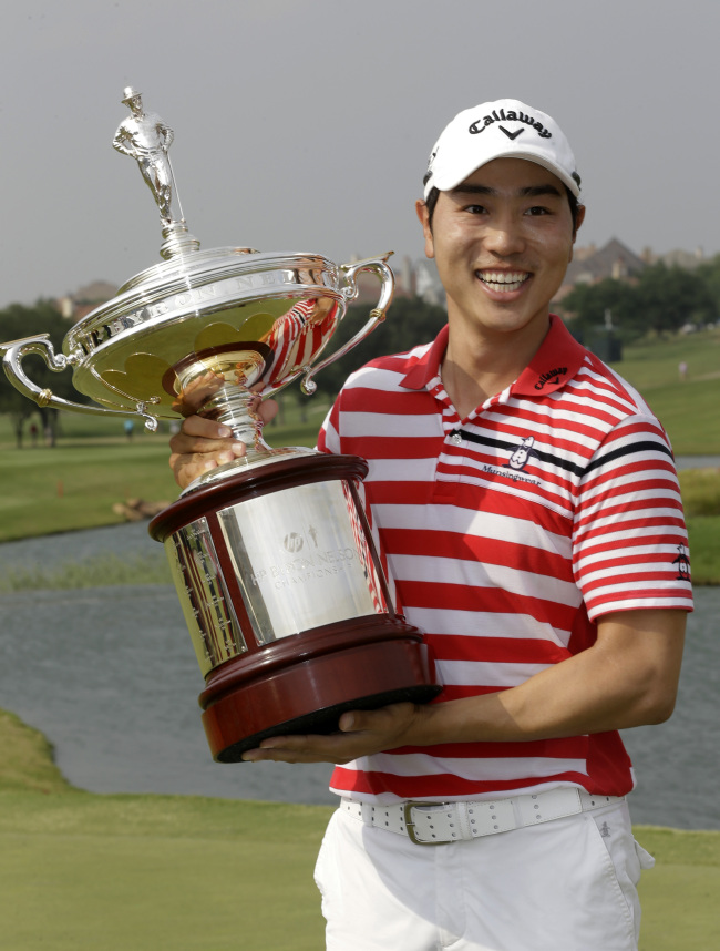 배상문(골퍼/캘러웨이)
Bae Sang-moon cemented his status as one of South Korea’s rising golf stars by nabbing his first U.S. PGA Tour title two years after his debut on the tour.