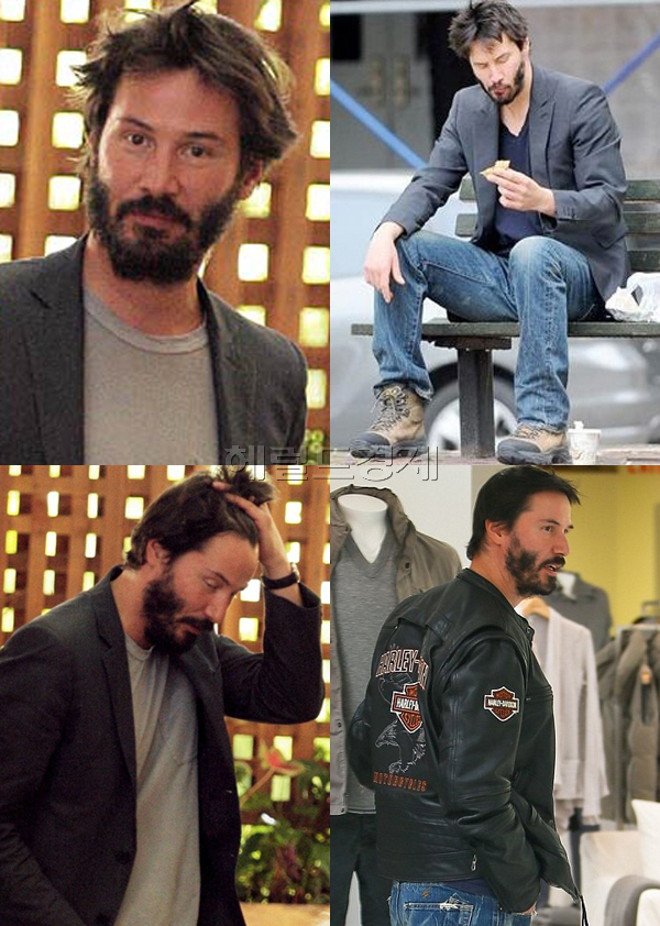 키아누리브스(KeanuReeves/영화배우)
최고의 섹시가이로 불리며 할리우드를 주름잡던 키아누 리브스(49)가 역변한 모습으로 충격을 주고 있다.