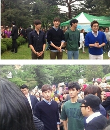 이현우(좌부터/탤런트/영화배우),박기웅(영화배우/탤런트),김수현(탤런트/영화배우)
배우 김수현 박기웅 이현우의 ‘직찍’ 사진이 공개돼 화제다.