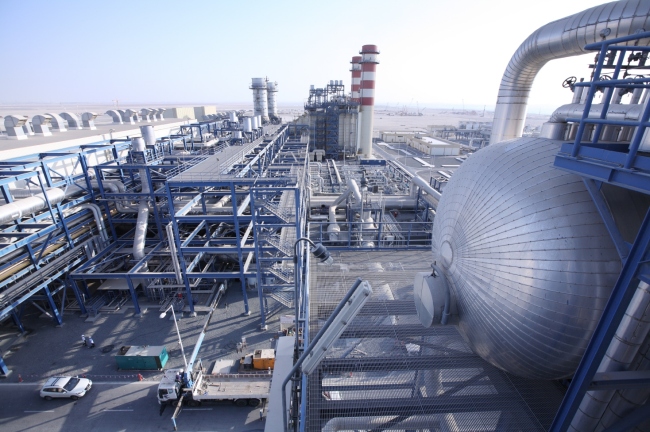Shuweihat S2, an independent power generation and water desalination plant in Abu Dhabi, UAE   Samsung C&T