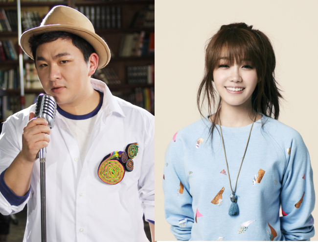 허각(좌부터/가수),정은지(가수/탤런트/에이핑크)
가수 허각과 에이핑크 멤버 정은지가 오는 31일 듀엣곡을 발표한다.