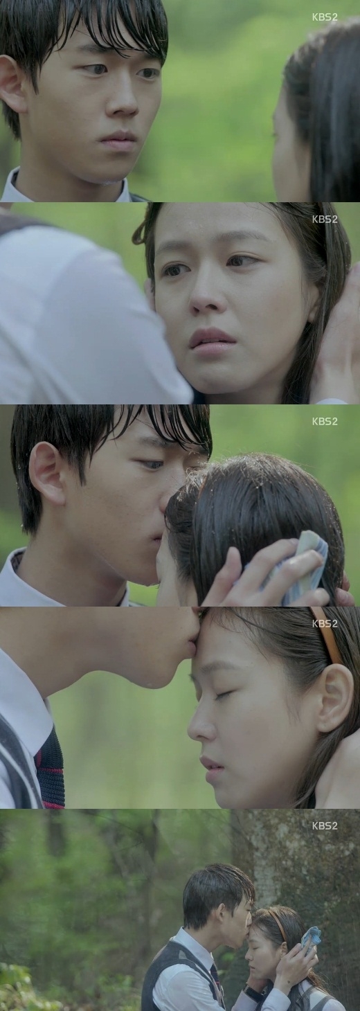 연준석(좌부터/영화배우/탤런트),경수진(탤런트)
27일 방송된 KBS 2TV 새 월화드라마 ‘상어’(극본 김지우/연출 박찬홍 차영훈) 1회에서 조해우(경수진 분)에게 이마키스로 마음을 표현했다.