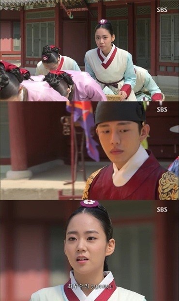 한승연(위부터/가수/탤런트/카라),유아인(엄홍식/탤런트/영화배우)
그룹 카라의 한승연이 ‘장옥정, 사랑에 살다’에 재등장하며 존재감을 알렸다.