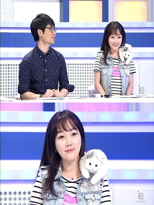 김태현(좌부터/개그맨/MC),낸시랭(박혜령/팝아티스트/랭샵대표)
방송인 신동엽이 최근 ‘나이 논란’을 겪은 낸시랭에게 돌직구 질문을 던졌다.