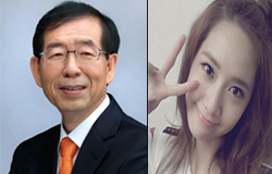 박원순(좌부터/광역단체장/변호사/서울특별시시장),윤아(임윤아/가수/탤런트/소녀시대)
박원순 서울시장이 소녀시대 윤아의 생일을 직접 축하했다.