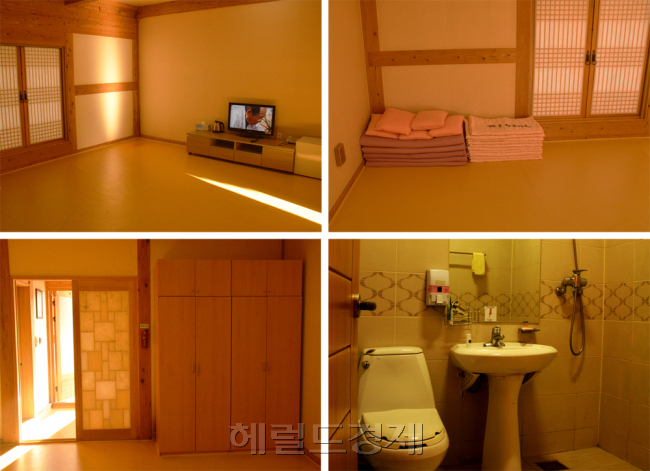 큰 방의 내부.