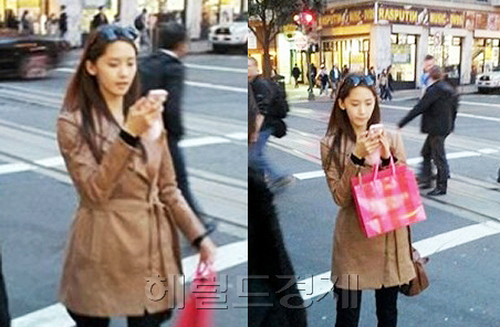 윤아(임윤아/가수/탤런트/소녀시대)
최근 한 온라인 커뮤니티 게시판에는 ‘윤아를 실제로 본 소감’이라는 제목과 함께 한 장의 사진이 게재됐다.
