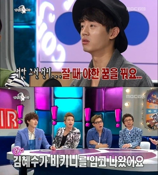 이지훈(탤런트)
이지훈은 5일 방송된 MBC ‘황금어장-라디오스타’(이하 라디오스타)에 출연해 “고2 때 키가 162cm였는데 고3 때 한달에 8cm까지도 컸다”고 남다른 성장기를 밝혔다. 때문에 그는 병원 입원까지 해야 했다고.
