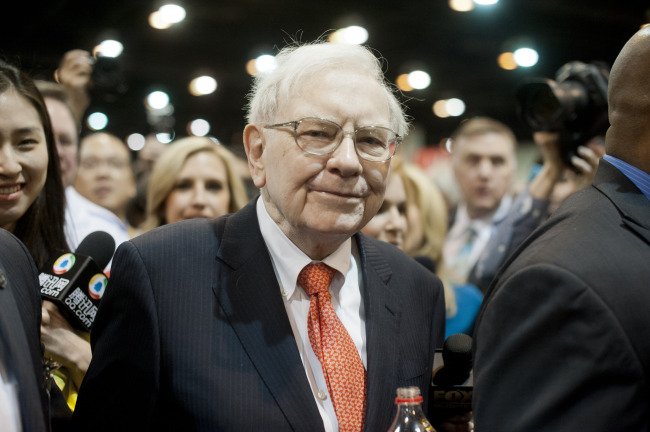 Warren Buffett.   Bloomberg