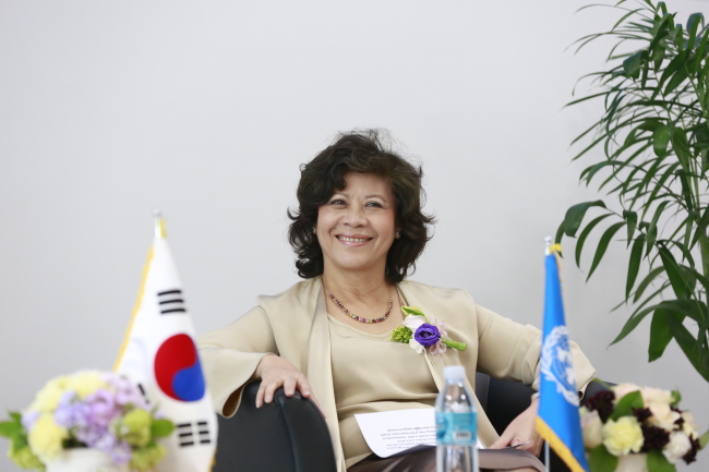Noeleen Heyzer, executive secretary of the United Nations Economic and Social Commission for Asia and the Pacific
Noeleen Heyzer, executive secretary of the United Nations Economic and Social Commission for Asia and the Pacific