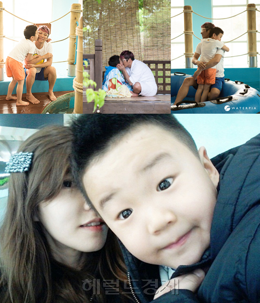 윤후(좌부터/윤민수아들),윤민수(가수/음악PD/바이브)
가수 윤민수의 아들 윤후 군이 닭살 3종 세트로 훈훈함을 주고 있다.