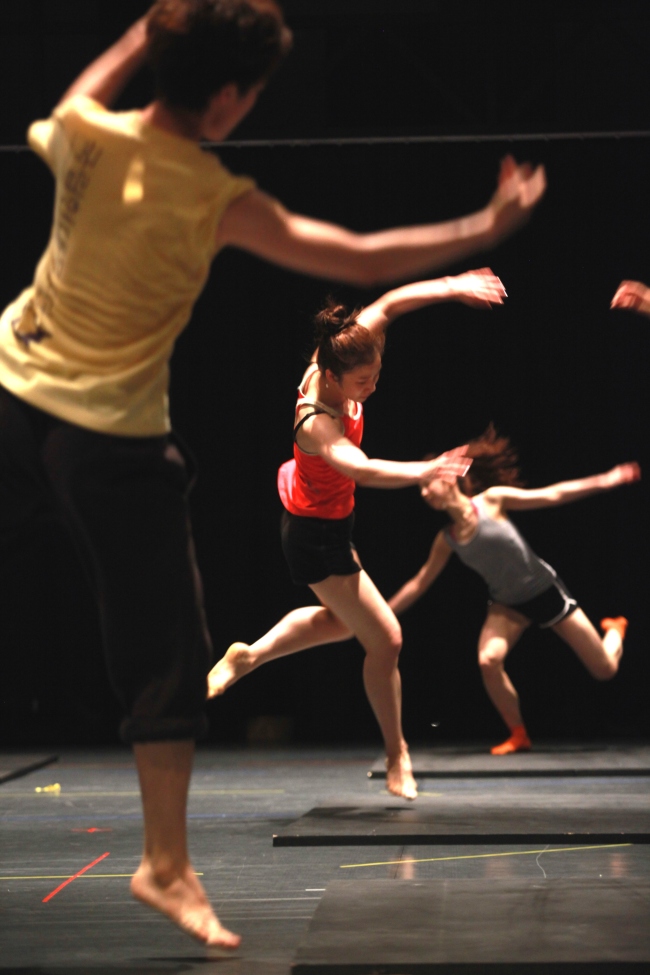 A scene from “The Dog and the Shadow,” a new work by the Korea National Contemporary Dance Company.   KNCDC