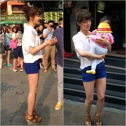 이시영(탤런트/영화배우)
최근 한 온라인 커뮤니티에는 “7kg 쪘다는 이시영, 실제로 보니”라는 제목과 함께 여러 장의 사진이 올라왔다.