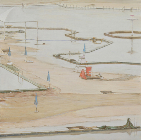 노충현 ‘여름의 끝’. 115×115㎝.
[사진제공=국제갤러리]
