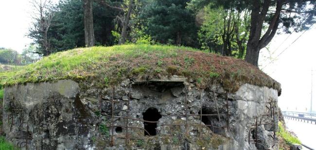 A military bunker in Pocheon, Gyeonggi Province.   Ministry of Patriots and Veteran Affairs