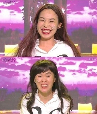 오나미(위부터/개그우먼),박지선(개그우먼)
개그우먼 박지선과 오나미가 가수 이효리에게 돌직구를 날렸다.
　