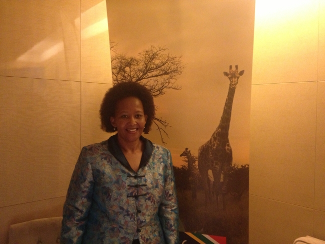 South African Deputy Tourism Minister Tokozile Xasa
South African Deputy Tourism Minister Tokozile Xasa