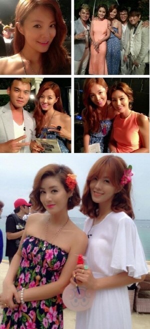 김성령(탤런트/미스코리아),김성은(탤런트/영화배우)
김성은은 지난달 30일 자신의 트위터에 “스토리온 우먼쇼 in 세부. 세부의 깊고 푸른밤 콘서트~ 멋진 정이오빠 바이브오빠들의 감미로운 목소리로 힐링 제대로”라는 글과 함께 사진 여러 장을 공개했다.
