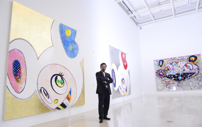 Figurine Kaikai Kiki And Flower Brown – Takashi Murakami – Superflat Museum – Kaiyodo Takara 2005 NEUF