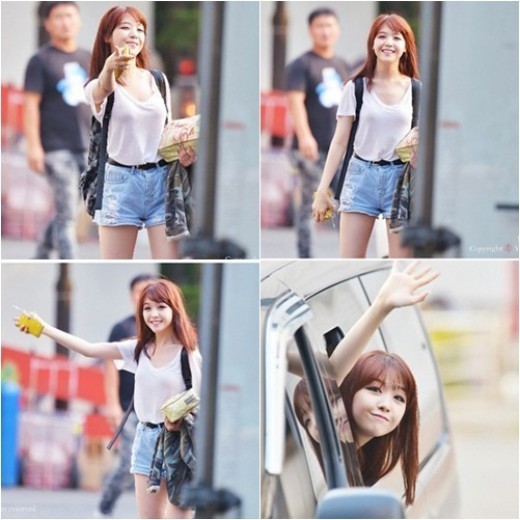 민아(방민아/가수/걸스데이)
최근 한 온라인 커뮤니티 게시판에는 ‘걸스데이 민아 퇴근길, 평범한 패션에도 우월한 미모’라는 제목으로 사진 여러 장이 올라왔다.