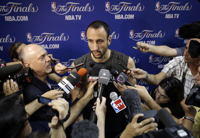San Antonio Spurs shooting guard Manu Ginobili.   AP-Yonhap News
