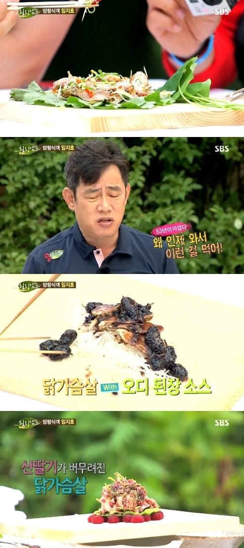 이경규(MC/개그맨)
임지호는 8일 방송된 SBS ‘힐링캠프, 기쁘지 아니한가’에서 닭을 좋아한다는 이경규를 위해 여러 가지 닭요리를 만들었다.