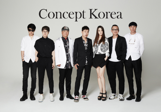 From left: Ko Tae-yong, Kim Hongbum, Choi Bo Ko, Park Youn-soo, Kathleen Hanhee Kye, Lee Suk-tae and Kim Seoryong, who have been selected to participate in the 8th Concept Korea project in New York in September.   Korea Creative Content Agency