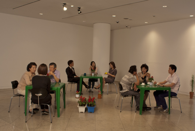 A scene from “Have you ever asked?” by Lee So-yung.   Artsonje Center