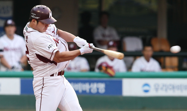 Reigning Korean baseball MVP Park Byung-ho   Yonhap News