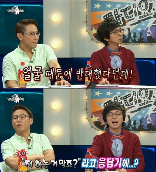 윤종신(가수/작곡가),김국진(MC/개그맨)
장호일은 “당시 정석원 씨와 대판 싸우고 있었다. 정석원씨는 대충 뽑으라고 했고 나는 보컬이니 대충 뽑을 수 없고 윤종신은 안 된다고 반대했었다. 그 때 그 메시지를 같이 들었다. 우리가 그때까지 (윤종신 합류에 대해) 싸우고 있었다”고 설명했다.