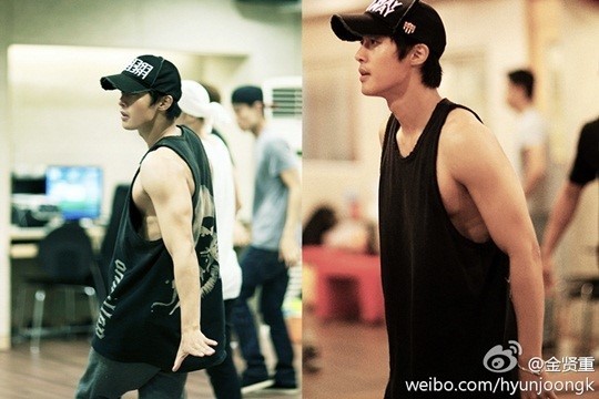 김현중(가수/탤런트/SS501)
가수 김현중이 컴백을 앞두고 연습에 매진하는 모습이 포착됐다.