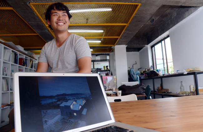 Won You-min, partner at JYA-rchitect, designed a childcare center as his way of giving back to society.   Ahn Hoon/The Korea Herald