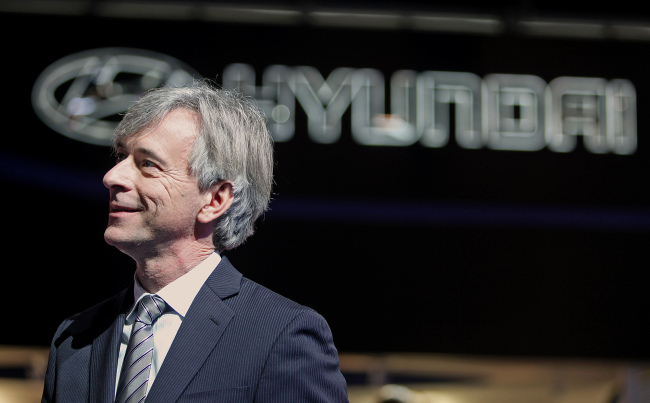 Hyundai Motor’s U.S. chief John Krafcik.   Bloomberg