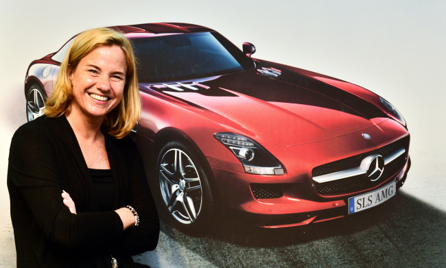 Mercedes-Benz Korea CEO Britta Seeger.   Lee Sang-sub/The Korea Herald