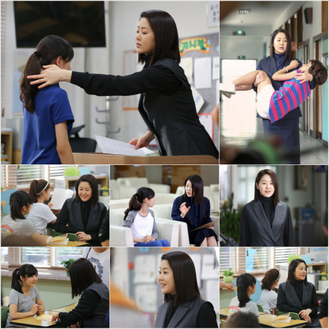 고현정(탤런트/미스코리아)
배우 고현정은 교실 안에서도 밖에서도 선생님이었다. 고현정이 ‘여왕의 교실’에 출연 중인 아역들에게 일대일 연기지도를 해주며 미래의 고현정을 키워내고 있다.