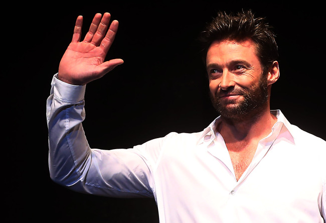 휴잭맨(HughJackman/영화배우)
Australian actor Hugh Jackman poses during a press conference in Seoul on Monday.   Yonhap News