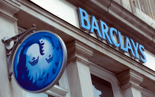 A branch of Barclays Plc in Windsor, England.   Bloomberg
