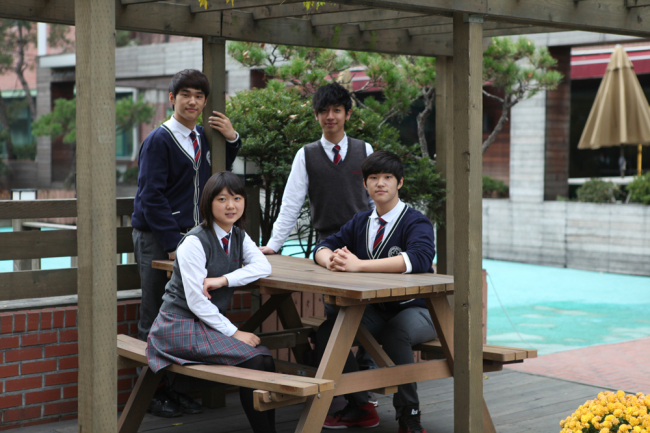 Students at BIS Canada.   BIS Canada