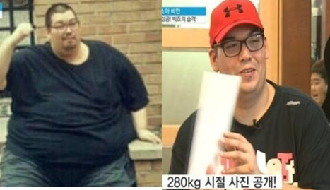 빅죠(가수/홀라당/몬스타불식스)
그룹 홀라당 멤버 빅죠가 약 150kg를 감량해 누리꾼의 큰 관심을 끌고 있다.
