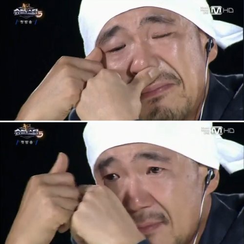 이하늘(이근배/가수/기업인/DJDOC)
지난 9일 방송된 Mnet ‘슈퍼스타K5(이하 슈스케5)’ 심사위원 이하늘이 심사 도중 눈물을 쏟았다.