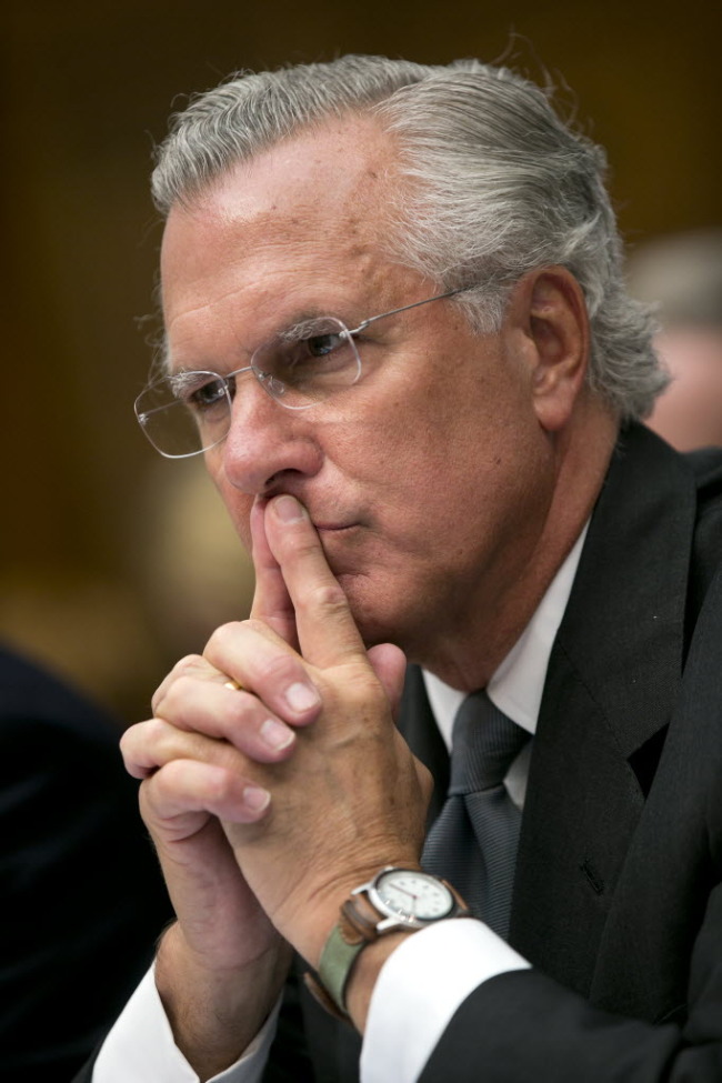 Federal Reserve Bank of Dallas president Richard Fisher.   Bloomberg