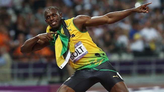 우사인볼트(UsainBolt/육상선수)
볼트가 제14회 모스크바 세계육상선수권대회에서 사상 처음으로 두 차례 단거리 3관왕(100, 200, 400계주)에 오르는 위업을 이루며 대회의 마지막을 화려하게 장식했다.