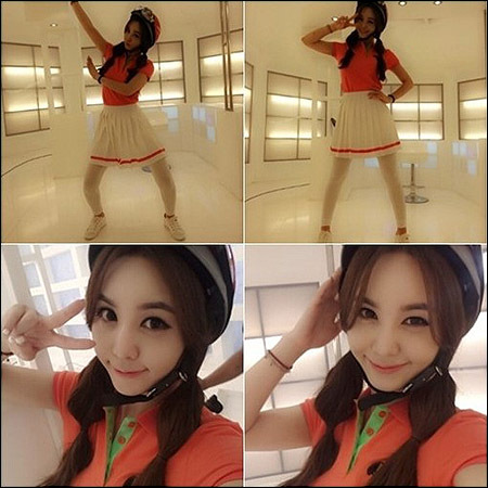 강예빈(강정미/탤런트)
강예빈이 크레용팝의 빠빠빠를 패러디해 화제다.