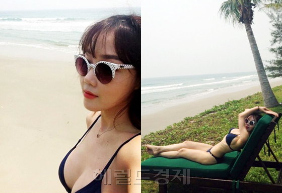 낸시랭(박혜령/팝아티스트/랭샵대표)
파격적 누드화보로 관심을 모은 팝아티스트 낸시랭의 비키니 자태가 화제다.