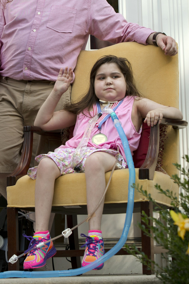 Sarah Murnaghan.   AP-Yonhap News