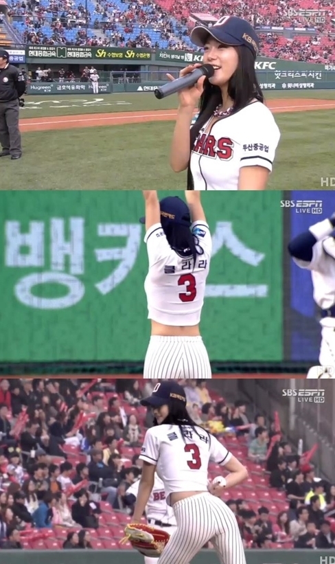 클라라(이성민/탤런트/모델)
섹시아이콘 클라라가 시구의상에 대해 해명했다.